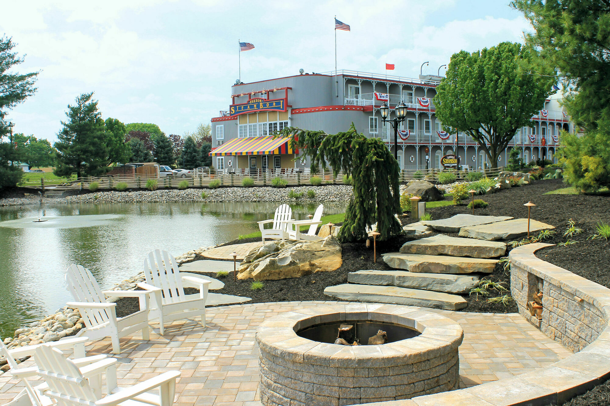 Fulton Steamboat Inn Ronks Luaran gambar